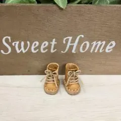 プチブライス 靴 ブライス ドール ブーツ ミニチュア革 アウトフィット