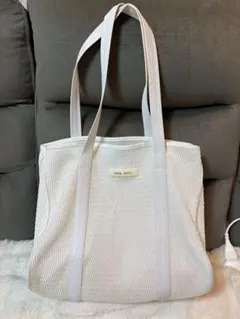 q bag parisネスト Lサイズ トートバッグ 人気色アンニュイ - メルカリ