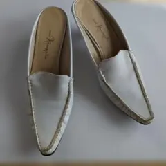 GINZA Kanematsu ホワイト ミュール 23cmのサムネイル