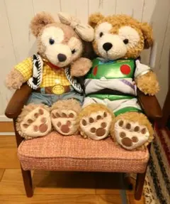 カリモク60 Kチェア ミニ　ブルーノピンク　おまけ付きのサムネイル