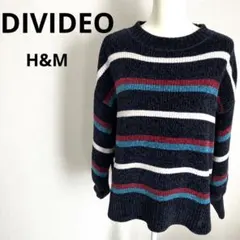 H&M★ボーダー柄ニットセーター