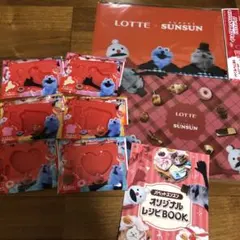 パペットスンスン　ロッテ　ガーナ　ランチョンマット　チョコレート型
