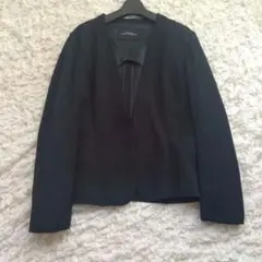 UNITED ARROWS　ノーラペルジャケット　Ｍサイズ　ネイビー