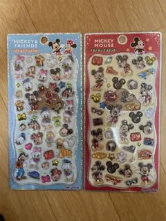 正規品　プチドロップステッカー　ミッキー　ミッキーアンドフレンズ