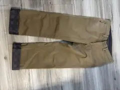 EDWINカーキ チノパン チェック柄のサムネイル