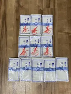 レトロ 薄地 粗品タオル 11枚 まとめ売り　温泉タオルのサムネイル
