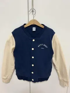 値下げ❣️PETIT BOAT 128cm ジャケット ネイビー