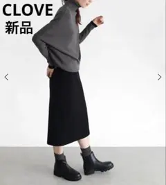 CLOVE 新品　定価22000円 完売商品　ニットワンピース　ロング