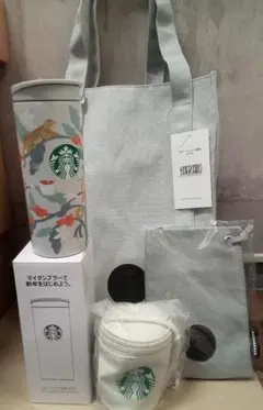 スターバックス福袋　トートサコッシュタンブラーポーチ4点セット