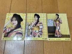 乃木坂46 金川紗耶 浴衣生写真 2026.June-II 3種コンプ - メルカリ