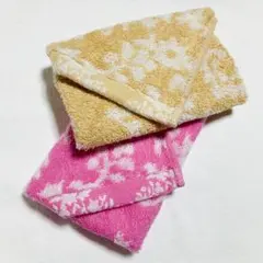 近沢レース ジャガードタオルハンカチ 2枚セット