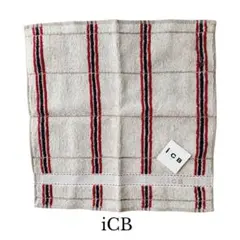 【未使用品/タグ付】iCB アイシービー タオルハンカチ ベージュのサムネイル