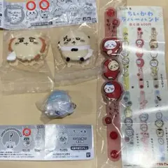 ガチャ　ちいかわ ラバーバンド　他