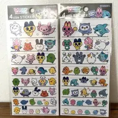 たまごっち 4サイズステッカー たまごっちパラダイス パラダイス セット