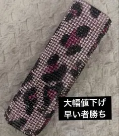 最新アイコス IQOS イルマワン デコ お洒落 可愛い 黒 ピンク豹柄 ケース