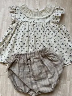 しまむら juo トップス かぼちゃパンツ セットアップ