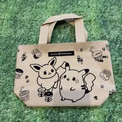 ミスド　ポケモン　ミニトートバッグ　ピカチュウ　イーブイのサムネイル