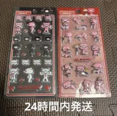グルーミー　GLOOMY パフポップシール　正規品 ブラック レッド 2点セット