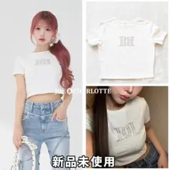 ダーリッチ darich パールストーンロゴTシャツ ホワイト WHTのサムネイル