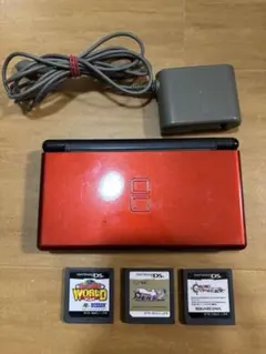 ニンテンドーDS Lite レッド 本体とゲーム3本付き