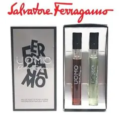 신품 미사용 サルヴァトーレ フェラガモ 香水２本セット オーデトワレ 5ml×2