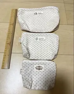ハンドメイドポーチ 3点セット 小花柄