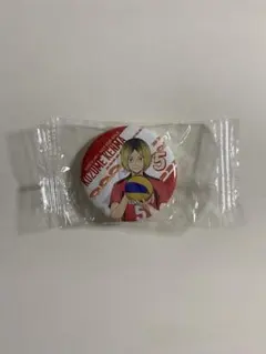 くら寿司　ハイキューコラボ缶バッチ　孤爪研磨