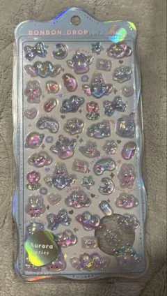 ボンボンドロップシール ちゅるきら　オーラ　シール 正規品
