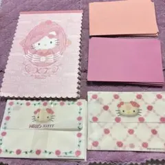 キティ　レターセット　中用紙つき レア　中古