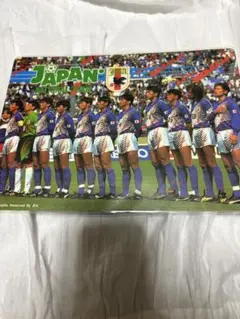 希少 JFA証紙 1993 日本代表オフィシャルグッズ 下敷き - メルカリ