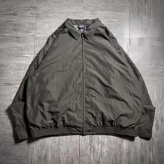 【00's】CHAPS ハリントンジャケット　カーキ　XXLサイズ　裏地チェック