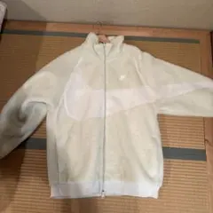 ｛美品｝NIKE ビッグスウッシュ リバーシブルジャケット　ボアジャケット2XL
