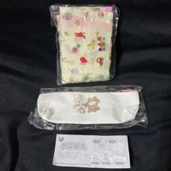 水森亜土　ペンポーチ、エコバッグセット