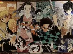 鬼滅の刃　炭治郎＆禰豆子＆善逸＆伊之助　アートポスター