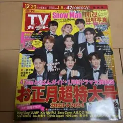 週刊TVガイド(関東版) 2023年12月29日号　お正月特大号