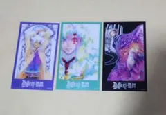 D.Gray-man アニメイト メモリアルクリアカード(アレン、クロウリー)