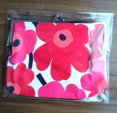 Marimekko がま口ポーチ 花柄のサムネイル