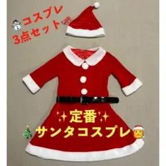 【最終処分特価】クリスマス コスプレ レディース サンタ フリーサイズ 2DR