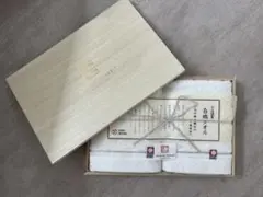 今治タオルセット ホワイト ２枚入り　ハンドタオル