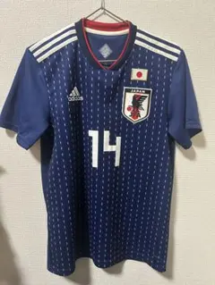 サッカー日本代表 乾貴士 2018 ユニフォーム セネガル戦マーキング入り