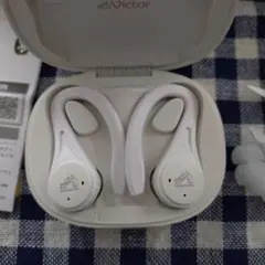 Victor ワイヤレスイヤホン ホワイト未使用のサムネイル
