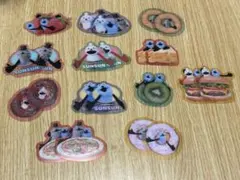 パペットスンスン フレークシール