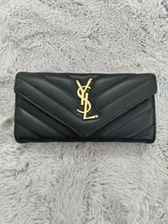 イブサンローラン YSL 長財布 ブラックのサムネイル