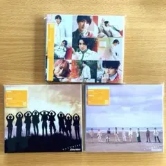 Snow Man オレンジkiss 3枚組 CD 特典ファイル、カード、シール付