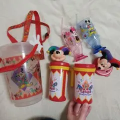 ディズニー 5点 まとめ売り ポップコーンバケット コップ