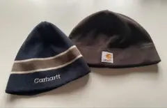 ★2個★Carhartt（カーハート）ニット帽（ニットキャップ）ビーニー ワッチ