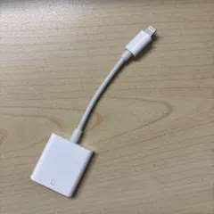 【値下げ】SDカードリーダー Lightning ホワイト