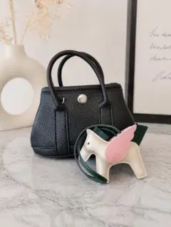 ミニショルダーバッグ 2WAY PUレザー ハンドバッグ キッズ兼用 ブラック