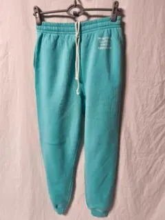 DECSENTE NCAA スウェットパンツ 裏起毛 ターコイズ メンズ L