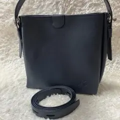 【極美品】キタムラ ショルダーバッグ 2way ワンショルダー ロゴ入り